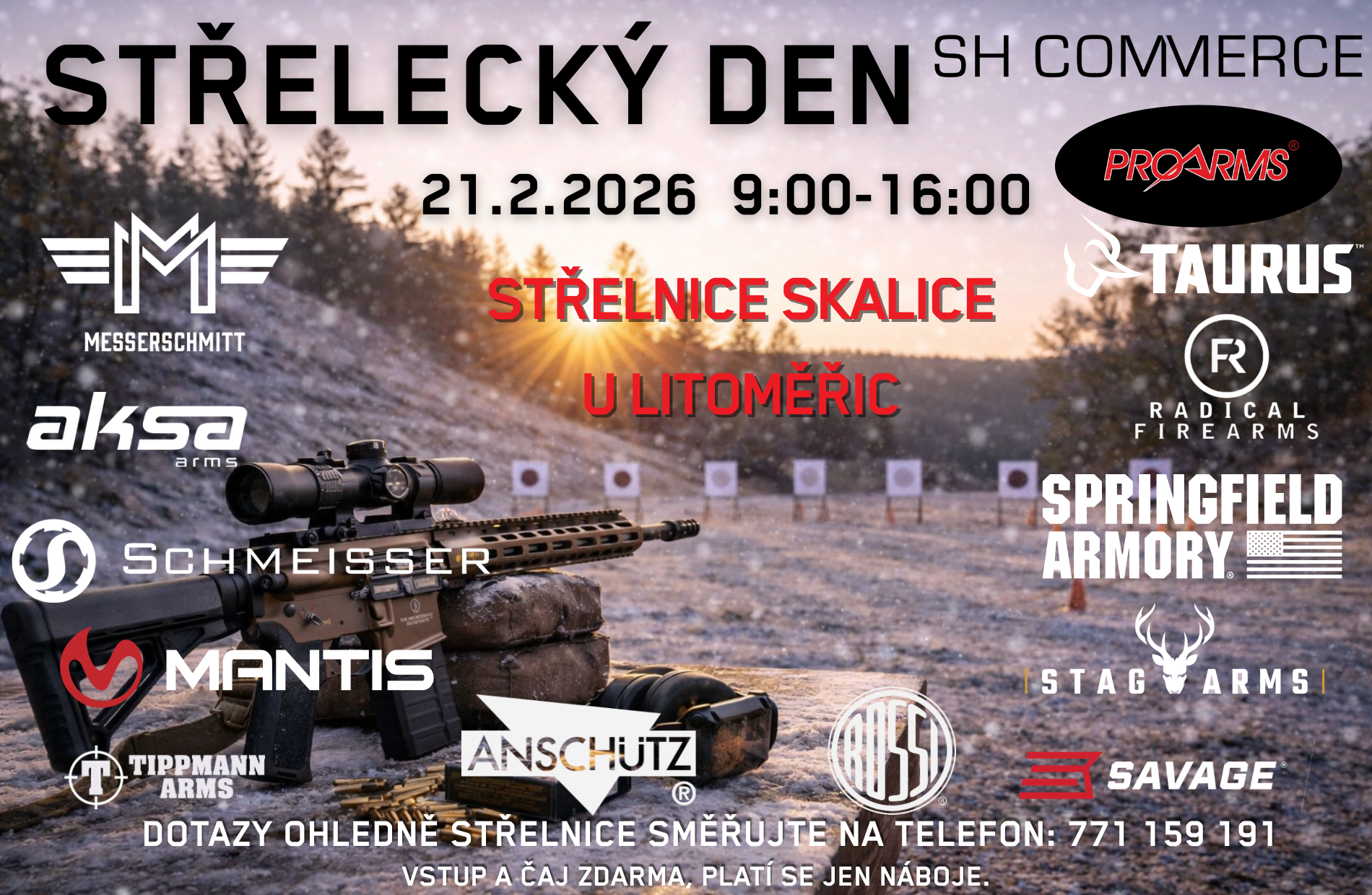 střelecký den 21.2.2026